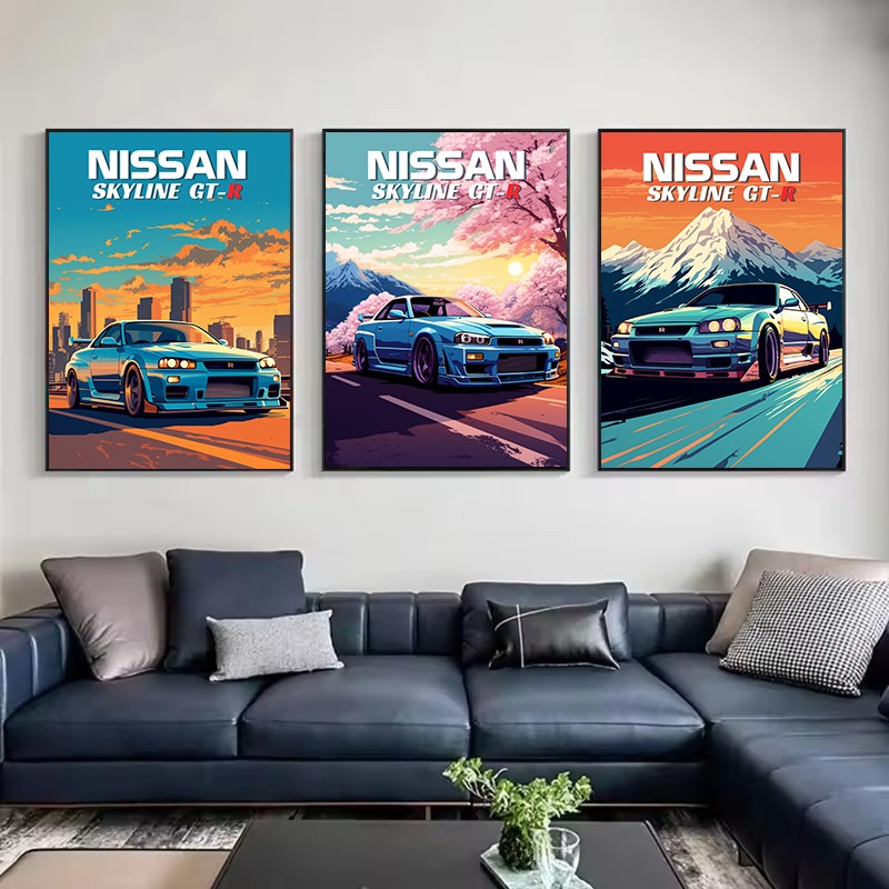 Poster Mobil Sport Klasik Jepa - Lifestyle Of Japanese ulasan dan harga