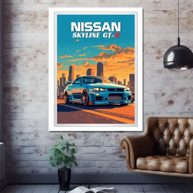 Poster Mobil Sport Klasik Jepa - Lifestyle Of Japanese ulasan dan harga