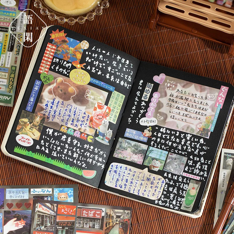 30/60 Lembar Stiker DIY Bahan  - Lifestyle Of Japanese ulasan dan harga