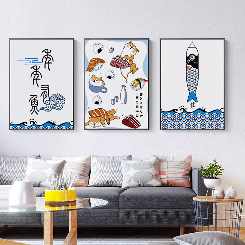 Poster ikan hewan kreatif Jepa - Lifestyle Of Japanese ulasan dan harga